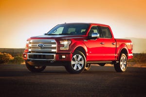 rsquo15 Ford F150 more than 700 lbs lighter than predecessor