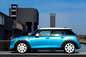 Mini 4door Hardtop model joined lineup shortly after Clubman model phased out