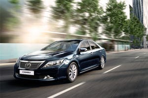 Camry thirdbestselling Toyota models in Russia last year