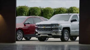 Chevrolet ad underscores brand’s J.D. Power dependability awards.