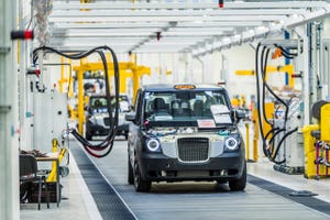 Electric taxi tailored to citiesrsquo tightening cleanair rules automaker says