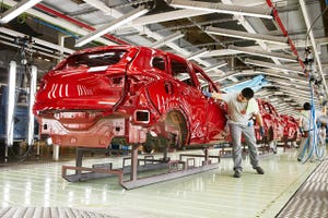 Renault plant monitors paint quality with technology licensed from Daimler