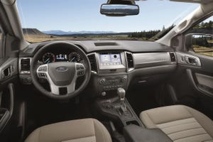 2019 Ford Ranger XLT instrument panel