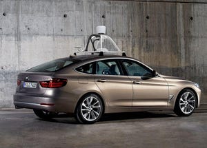 BMW Chinese Internet giant Baidu codeveloping driverless car