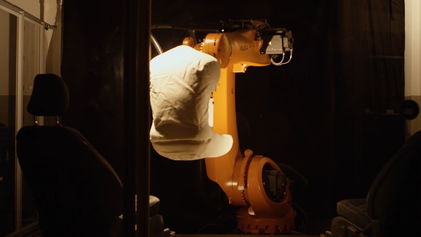 Fordrsquos customized robot tests for seat durability