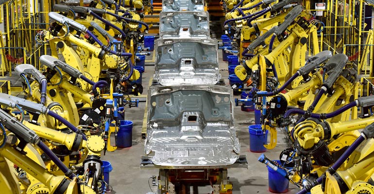 Ford increases line speed at Kentucky Truck Plant with $25 million in manufacturing enhancements. Ford increases line speed at Kentucky Truck Plant with $25 million in manufacturing enhancements.