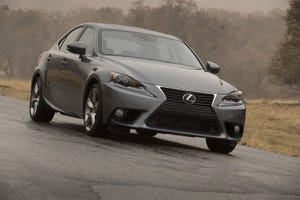 rsquo14 Lexus IS boasts improved driving dynamics compared with predecessor