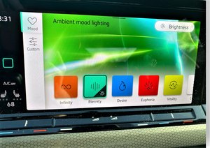 VW Golf GTI 22 ambient lighting screenshot