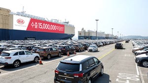 Kia exported 15 millionth vehicle from Korea as talks began in June