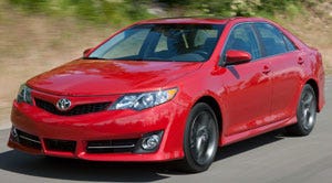 Toyota Plans Aggressive Camry Launch