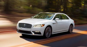 Allnew rsquo17 Lincoln Continental posted 775 sales in first month