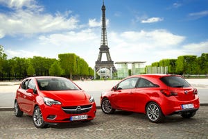 Fifthgeneration Opel Corsa bows in Paris
