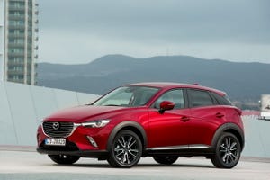 CX3 teams with CX5 to account for most of Mazdarsquos Spanish sales