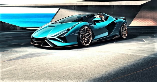 Super Fast Topless Lamborghini The New Lamborghini LB744 Is 25 Per