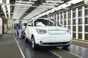 Kia expects to build 5000 Soul EVs annually