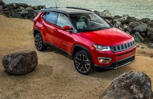 Jeep Compass sales were up 75.6% in August to 16,339 units.