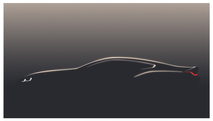 Teaser shot of upcoming 8Series Coupe