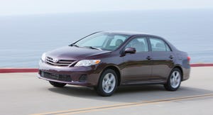 Corolla posts best November in eight years