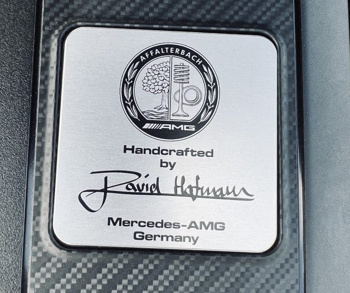 Mercedes-AMG C 43 badge