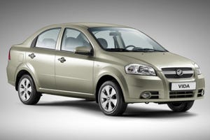 Vida sedan comes with choice of two gasoline engines