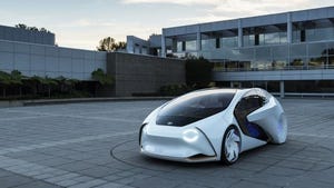 Toyota Concept i autonomous vehicle
