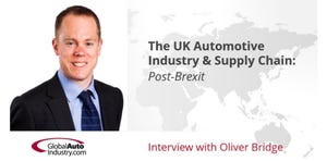 U.K. Automotive Industry & Supply Chain Post-Brexit