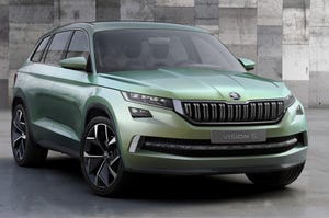 VisionS concept Czech automakerrsquos first 7seat SUV