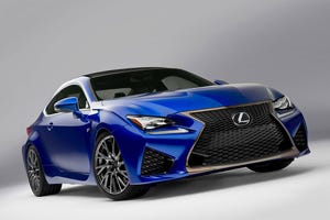 Lexus RC F expected to go headtohead with BMW M4