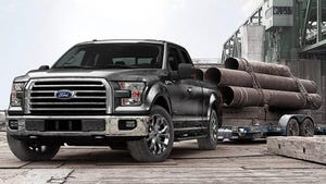The new rsquo15 Ford F150 XL will at sticker at 26615 an increase of 395 compared with the current model year