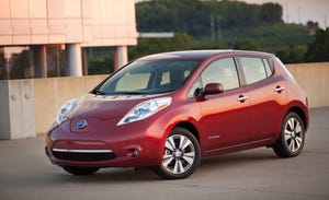 Nissan Leaf leading EV seller