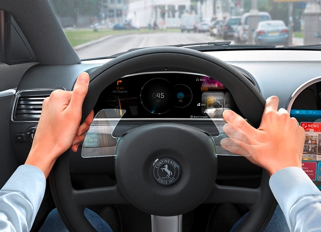 Continental expects Hands on Wheel Gesture technology to be available for production in 2018