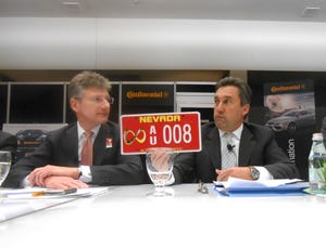 Continental execs say they are first supplier to have autonomouscar license plate in Nevada