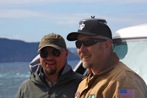 Greg Miller right and Scott Brady came up with Expeditions 7 idea