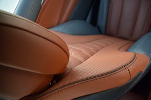 BMW 850i above seat down