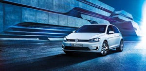 Volkswagen eGolf to be able to recharge at Shell Total gas stations