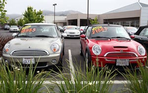 used cars (Getty)