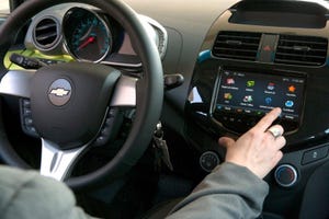 Auto makers responding to consumer demand adding leather seats navigation systems and infotainment display to smallcar interiors