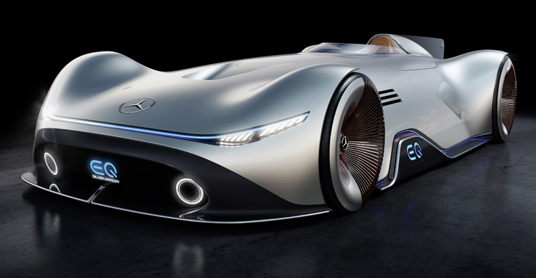 Future mercedes electric cars discount