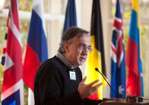 Conditions in Europe no ldquowalk in the parkrdquo says Sergio Marchionne