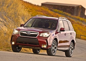 rsquo14 Forester grows in size compared to outgoing model