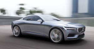 Volvo coupe concept represents automakerrsquos future design direction