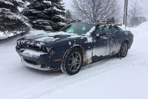 Challenger GT AWD sneers at snowy roads