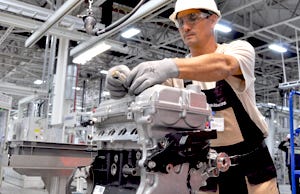 GM Cuts Ribbon on Uzbekistan Engine Plant
