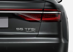 55 TFSI replaces 30 TFSI badging under new Audi system