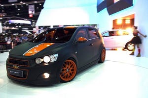 Chevy Sonic shown at Bangkok auto show to be built in Thailand later this year