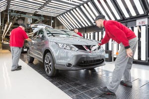 Nissan runs two lines at UK plant to meet Qashqai demand
