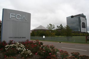 FCA sign at HQS