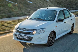 Lada Granta outsells Kia Rio by two units to become Augustrsquos topselling model