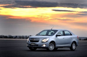 Chevrolet Cobalt newest product at Central Asian plant