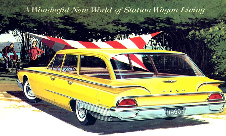 Ford Country Sedan among several industry 3960 models too wide for some state carwidth regulations